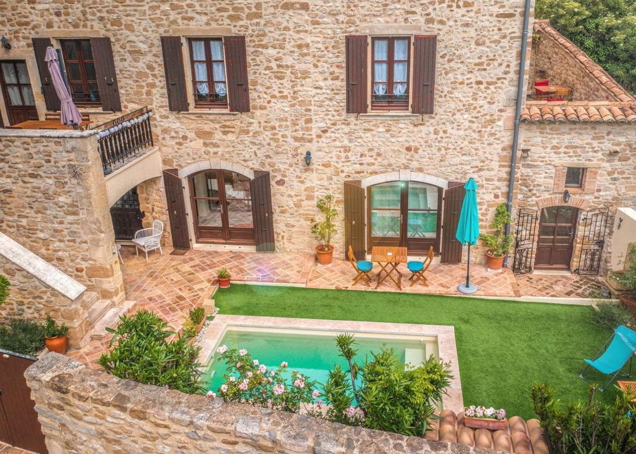 La Maison Wisteria Saint-Pantaleon-les-Vignes Екстер'єр фото